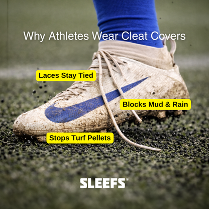 Black Spats / Cleat Covers