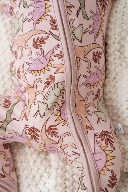 Pink Dino Loveralls