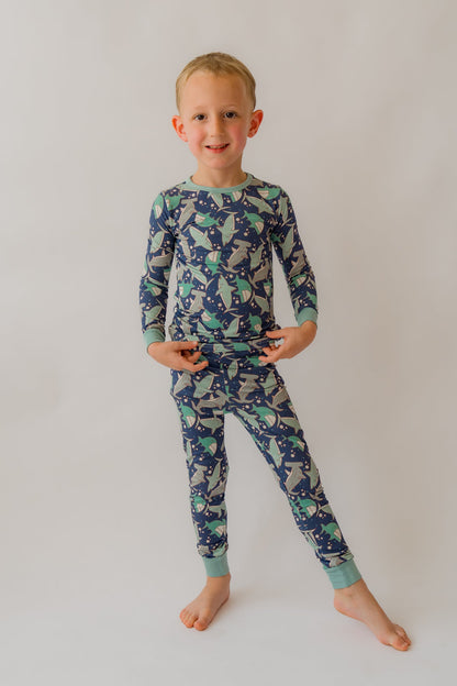 Sharks 2 piece PJ's