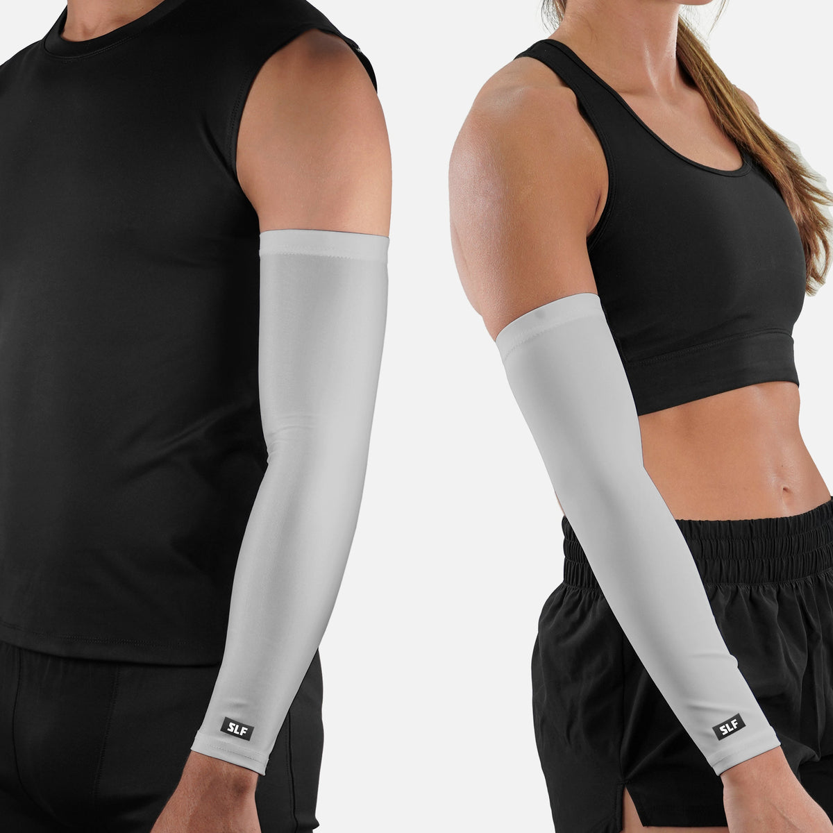 Hue Light Gray Arm Sleeve