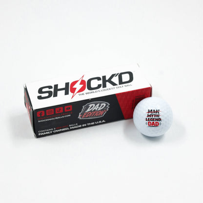 SHOCK'D Golf Balls