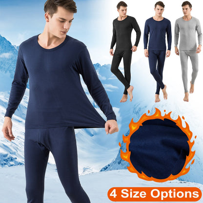 Men's Thermal Underwear Set — Navy